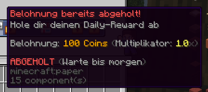 Bereits abgeholt