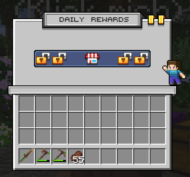 Daily Rewards NPC